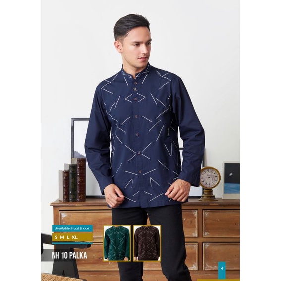 BAJU KOKO NIZAR BORDIR 2023 NH 10 PALKA