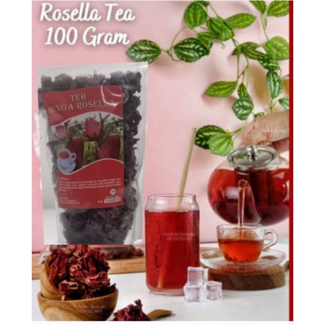 

teh rosela merah 35 gram/teh rosella/tea hibicus food grade A