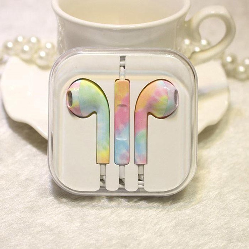 Awan Cantik Earphone Drive-by-wire in-ear Android Headphone [Ready Stock]