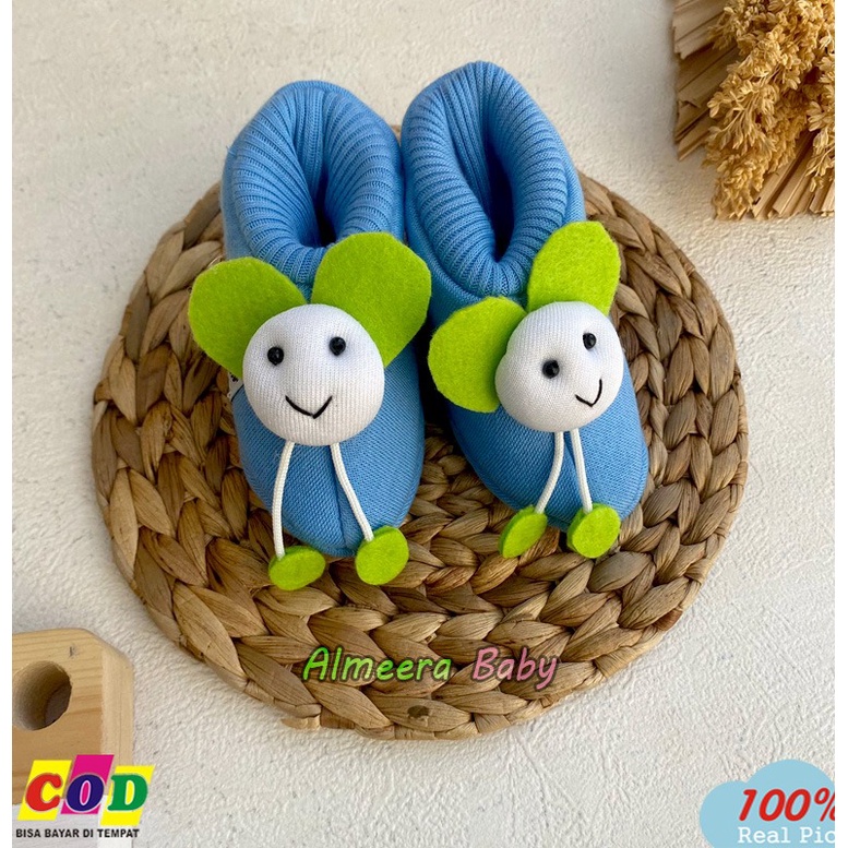 Sepatu Bayi Prewalker Motif Karakter Boneka Usia 3-12 Bulan Almeera Baby and Kids