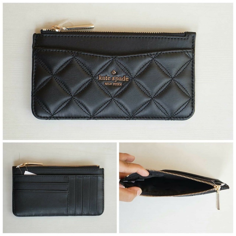 Kate Spade Natalia Slim Card Holder Black AUTHENTIC