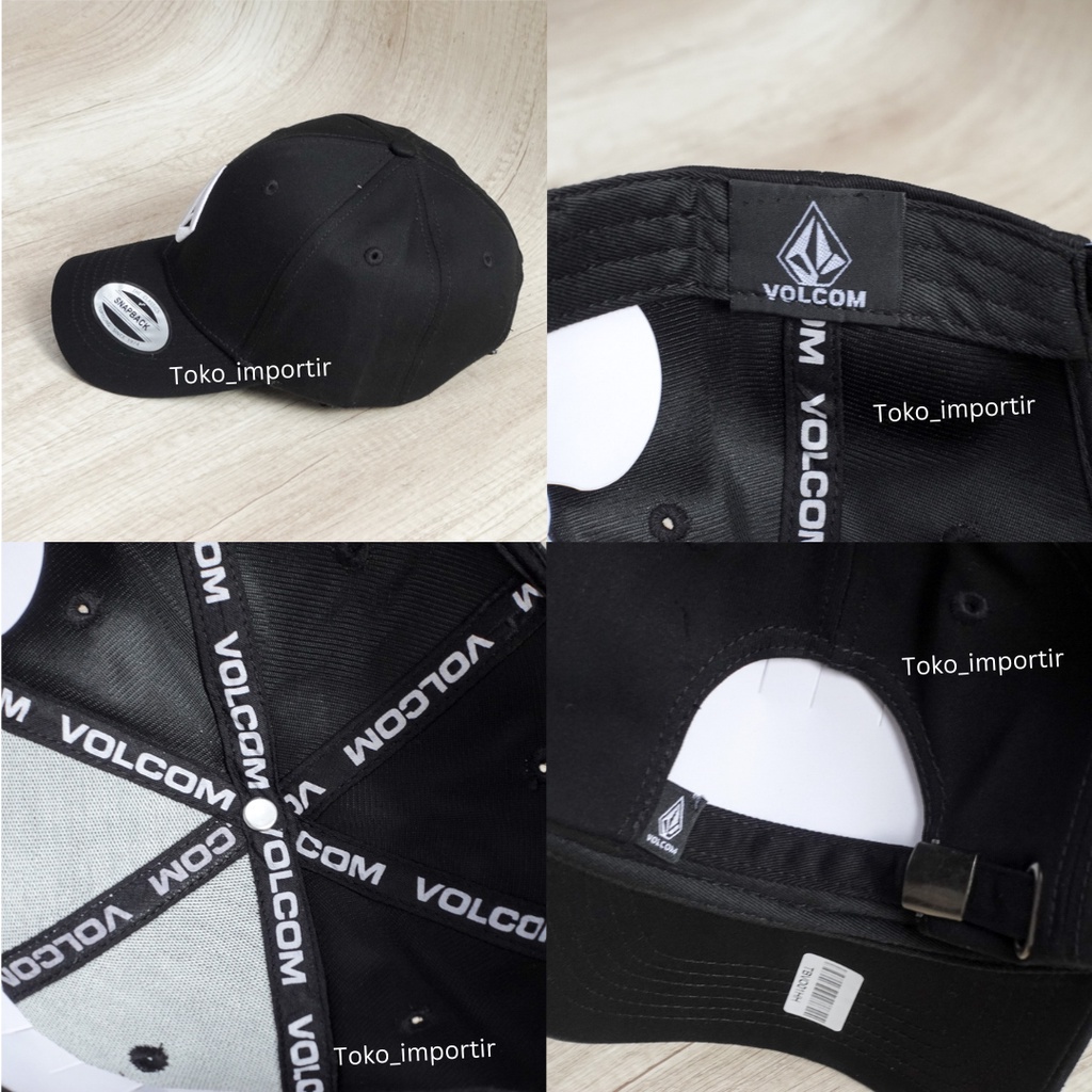 Topi Volcom Baseball Pria Import Mirror ORI