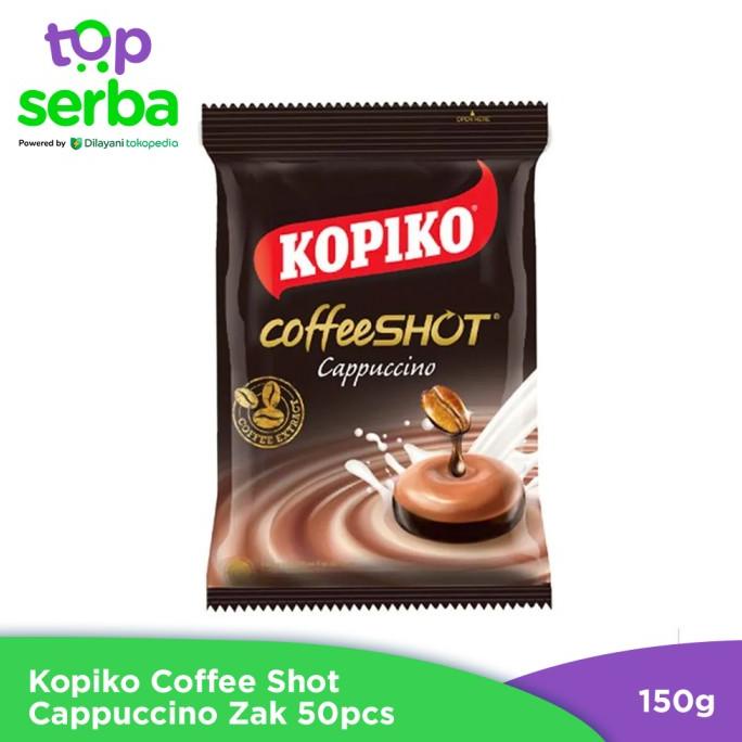 

Kopiko Coffee Shot Cappuccino Zak 150g 40 pcs