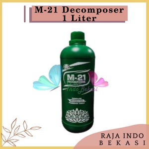 M21 Decomposer 1 Liter Pupuk Pembenah Tanah M-21 Pupuk Tanah - Pupuk Penyubur Tanah -, Mikroba 3X lebih banyak dari Em4