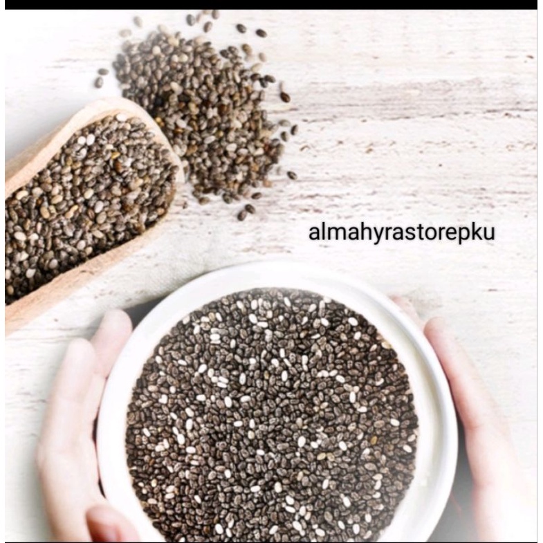 

Organic Black Chia Seed / Biji Chiaseed / Diet Keto / 100gr