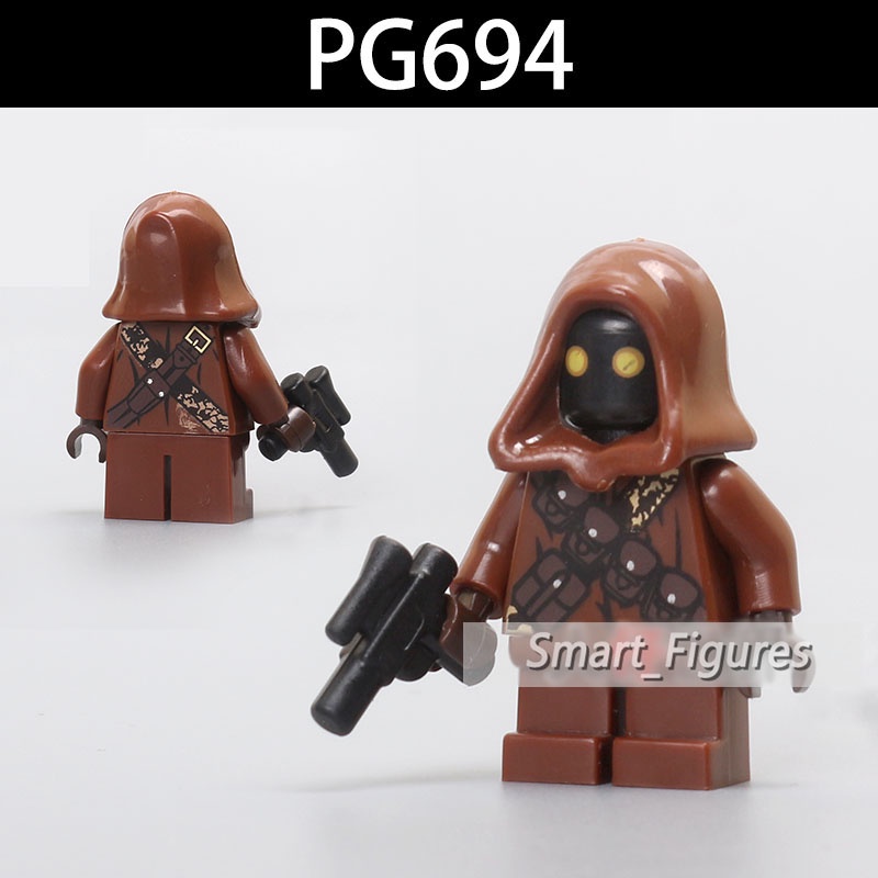 Han Solo Mainan Action Figure Star Wars Jawa Qui-Gon Jin Yularen Mini Untuk Koleksi