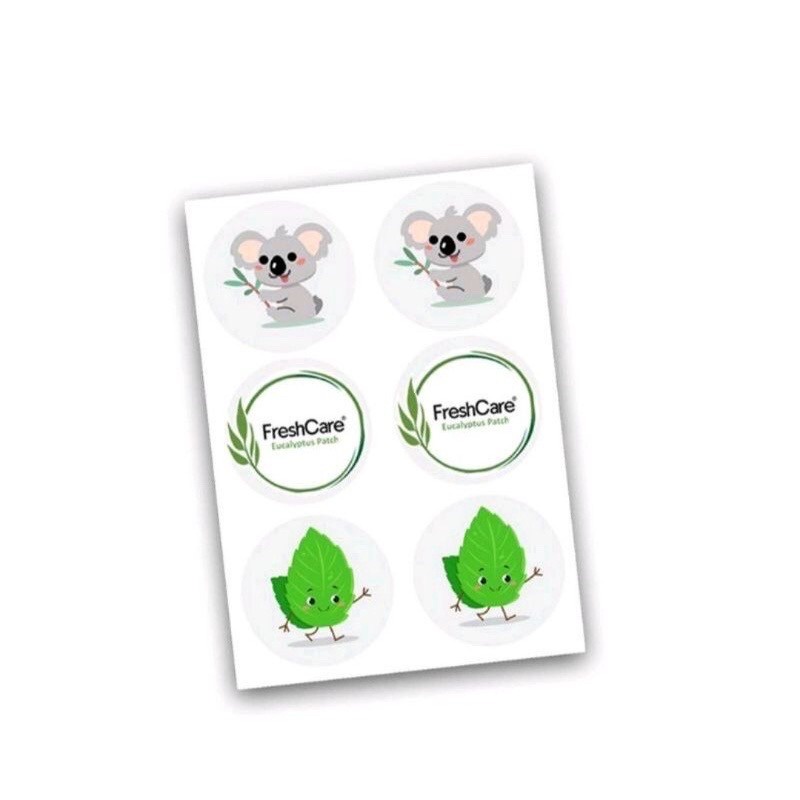 Freshcare Eucalyptus Telon Patch ( isi 12 ) - Fresh Care Sticker Masker