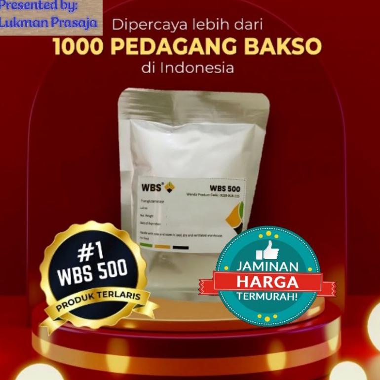 

[E6E] [100gr] WBS 500 / Bikin Kress / Perenyah Bakso Terbaik mjtdk