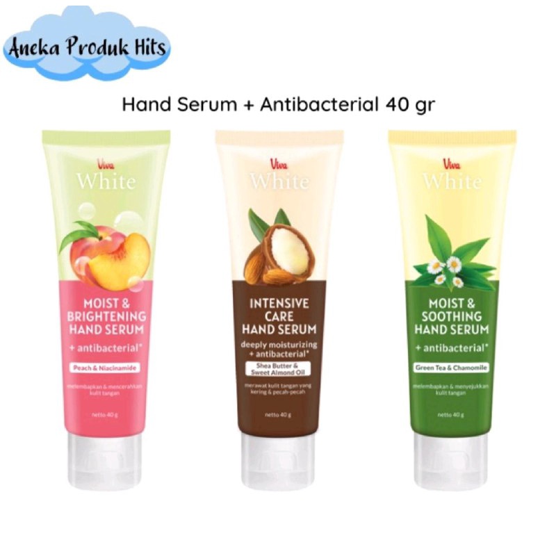 VIVA WHITE HAND BODY SERUM INTENSIVE CARE 40GR / MOISTURIZING COMPLEX