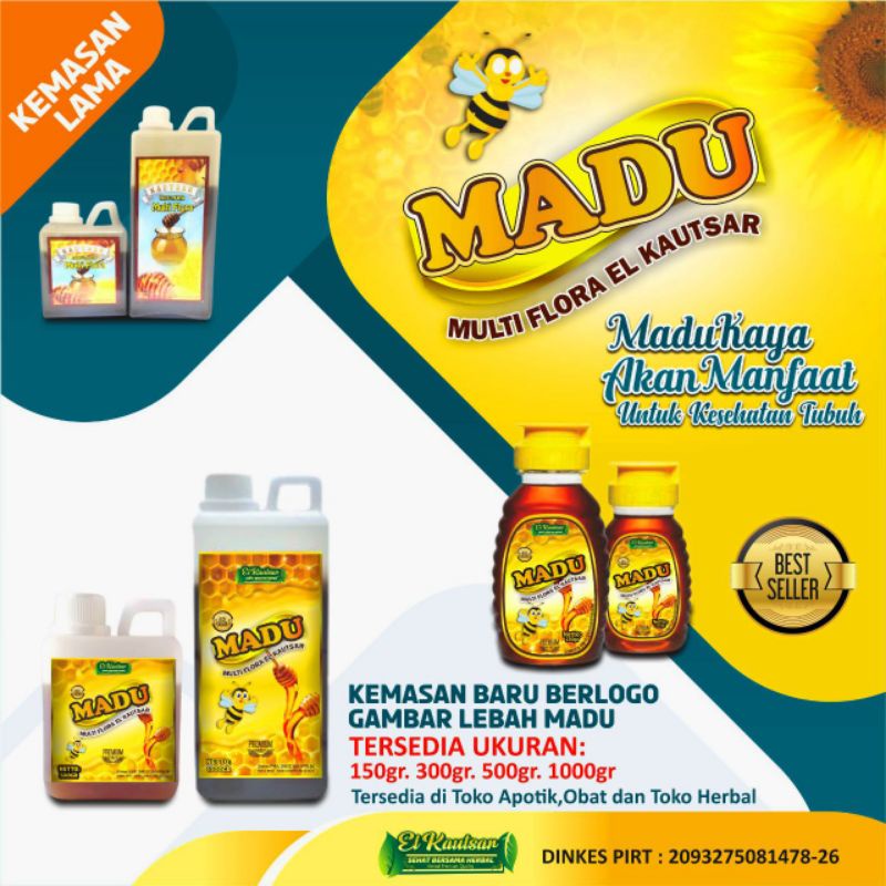 

Madu Hutan Multiflora Elkautsar 500gr