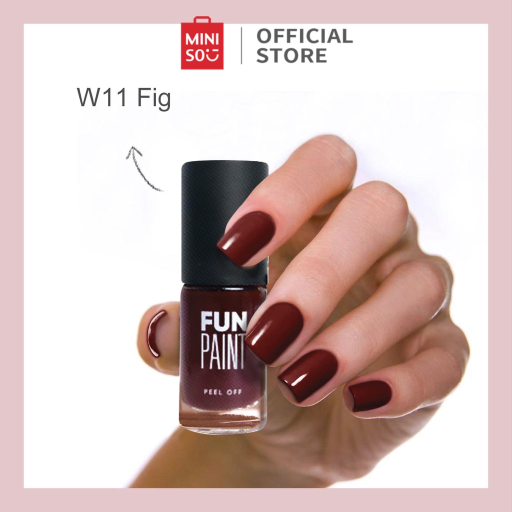 [SBS] Miniso Official Kutek Peel Off Acquerello cat kuku Nail Polish Tahan Lama Assorted Colours 8 m