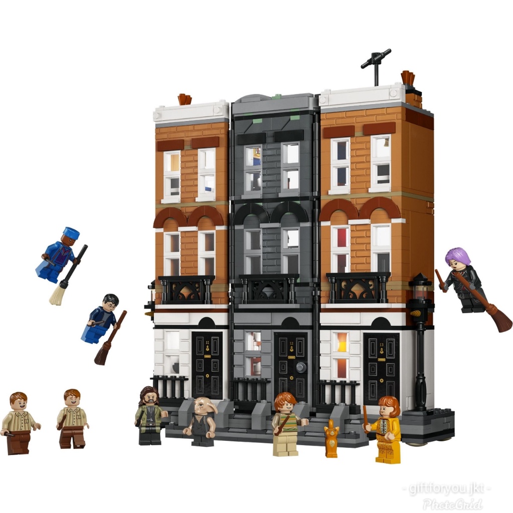Lego Harry Potter 76408 12 Grimmauld Place Bricks Figure Film Movie Mainan Toy Building Bangunan