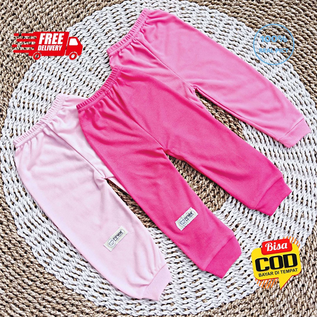 Celana Panjang Bayi PINK SERIES Size 0 - 3 Bulan merk SNI PIP MIM