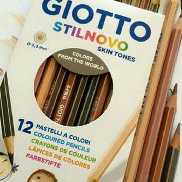 

Promo - PENSIL WARNA GIOTTO STILNOVO SKIN TONE ISI 12