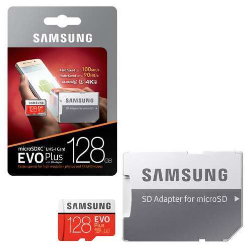 Memory Card Micro SD SAMSUNG EVO Plus + Adapter Support Semua Merk HP