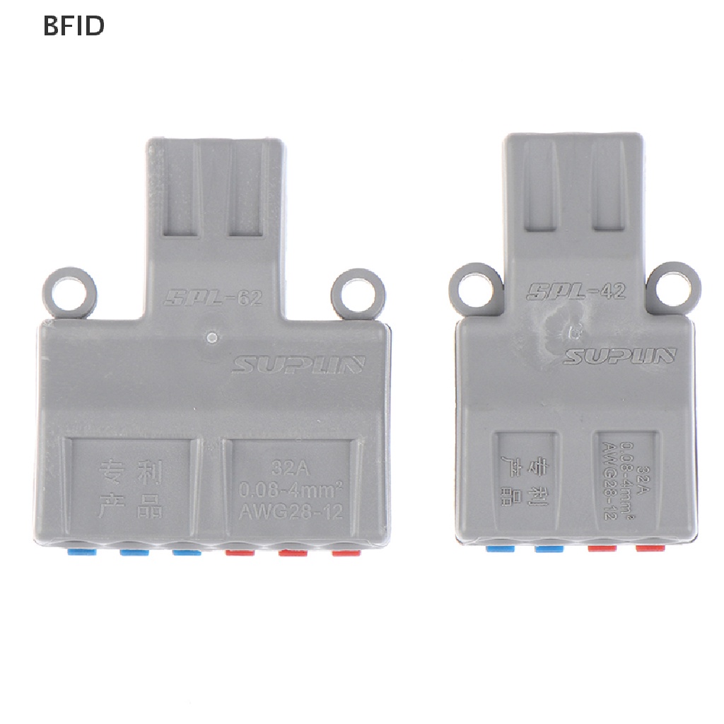 [BFID] Spring Lever Terminal Block Konektor Kawat Kabel Listrik PCT-222 SPL-62 SPL kq [ID]