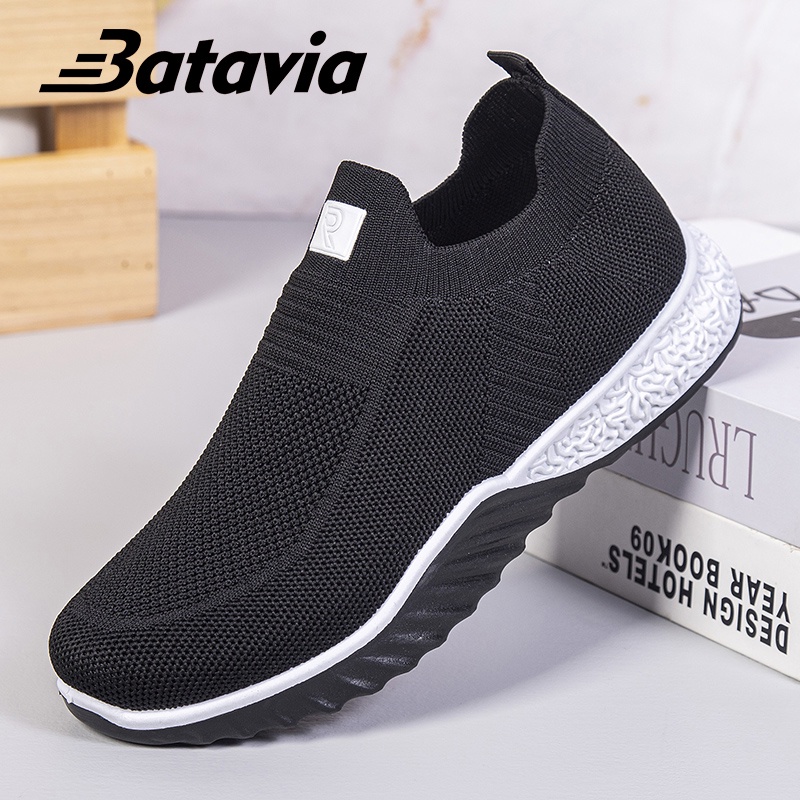 Batavia 2023 Baru Sepatu Wanita Impor Fashion Sepatu Kasual Murah Bernapas Non-Slip Sepatu Mahasiswa A121