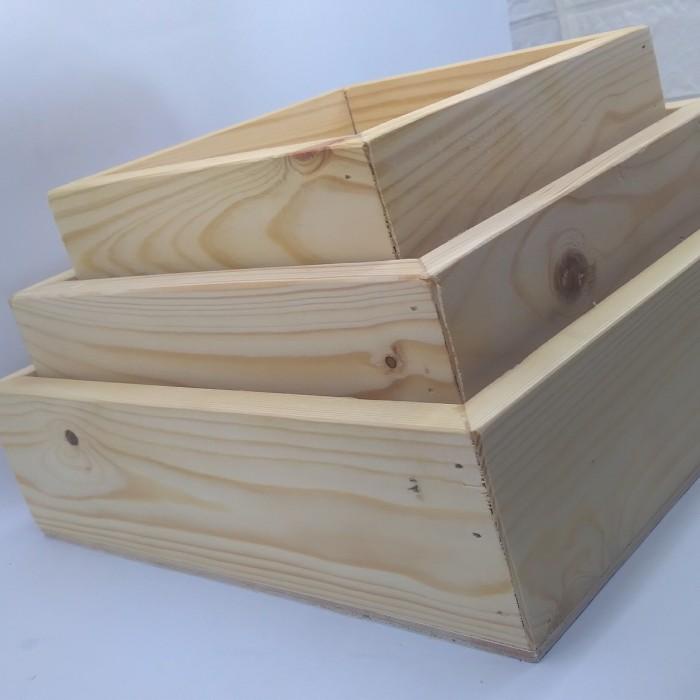 1Set Kotak Hantaran,Kotak Seserahan Box Kayu