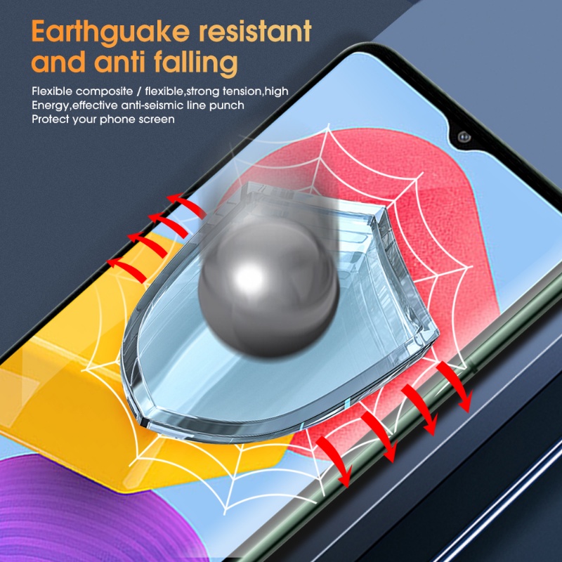 Full Coverage Pelindung Layar Hidrogel Anti-Aratch/HD Explosion-proof Tempered Glass Film Kompatibel Dengan Samsung Galaxy A04