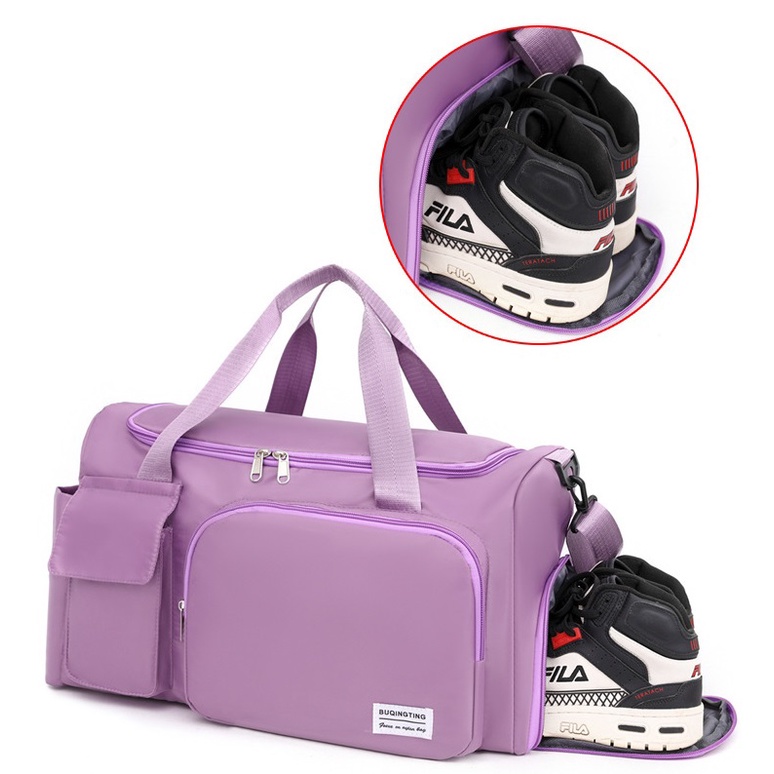 Tas Travel Duffel Bag Olahraga Pria Wanita Gym Shoulder Bag