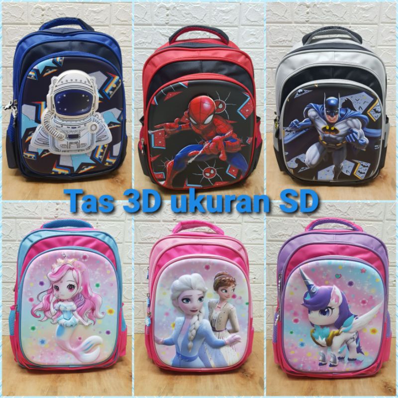 Tas Frozen SD Ransel Anak Frozen Tas Anak Sekolah Cewe Tas Import Frozen