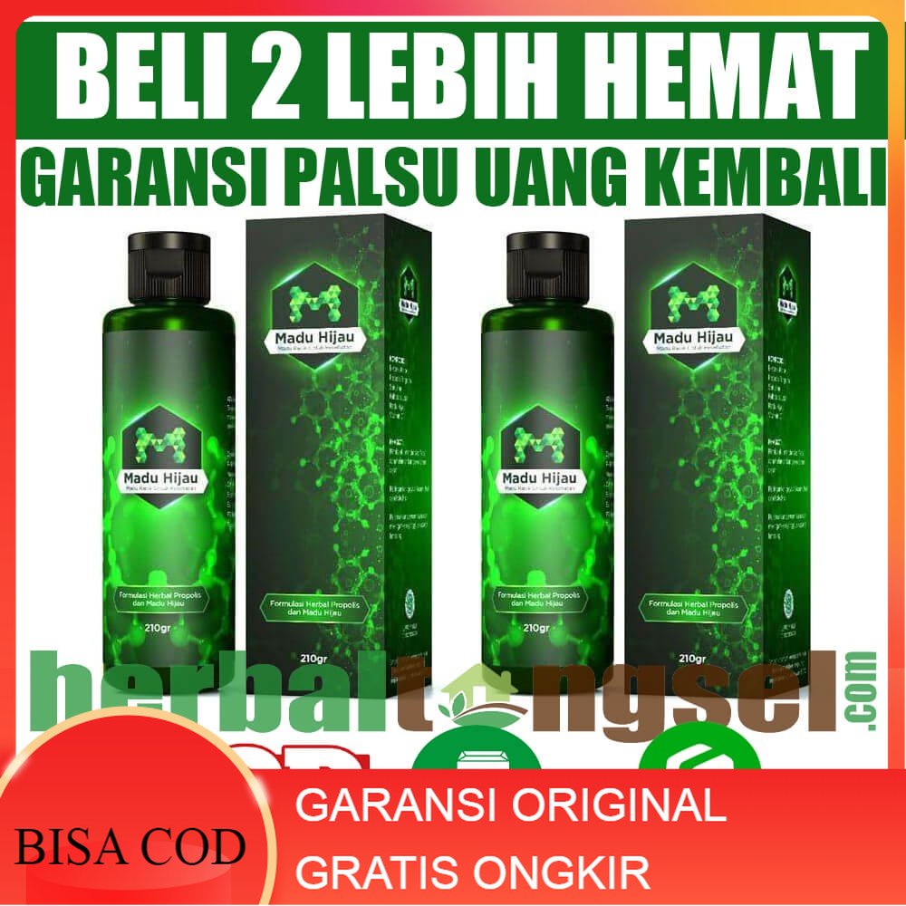 Madu Hijau ASLI ORIGINAL Madu Hijau Herbal Asam Lambung Maag Madu Hijau Original Madu Hijau Lambung 
