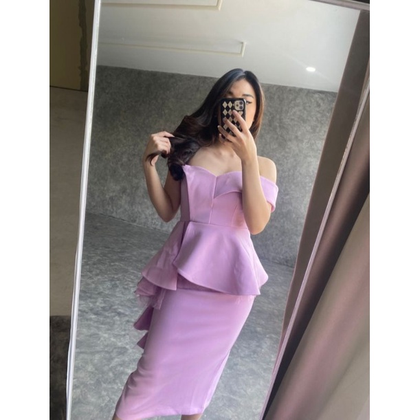 VICTOIRE | SOIREE DRESS | DRESS IMPORT PREMIUM | KOREAN STYLE