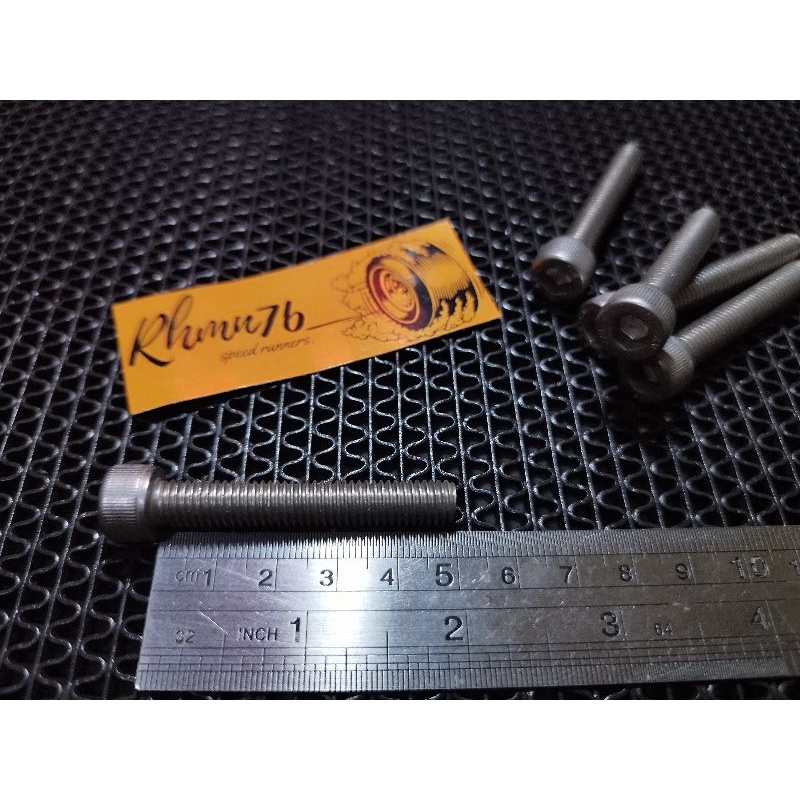 Baut L Stainless ukuran 12 panjang 5cm