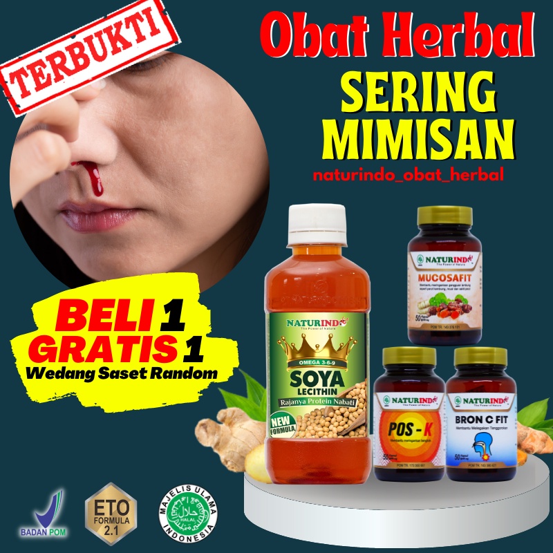 Jual Obat Herbal Sering Mimisan Mimisen Gurah Radang Pendarahan Iritasi