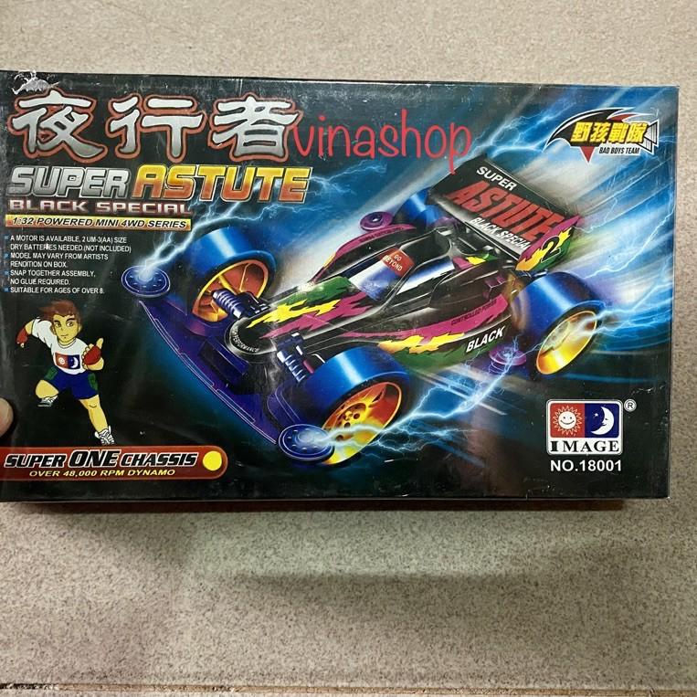 [LTN.26Ja23l] Tamiya Tamia Image Astute Sasis Super One 4 Motif Sky Black Fire Hero Special