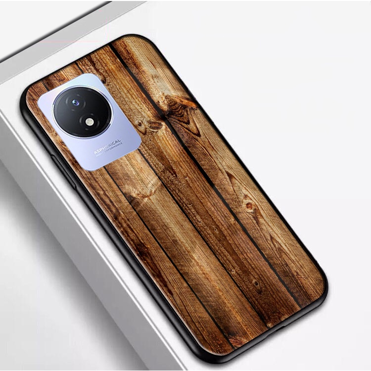 (Q02) Softcase Vivo Y02 - Softcase Kaca Vivo Y02 - Case Aesthetic Vivo Y02 - Case keren Vivo Y02 - C