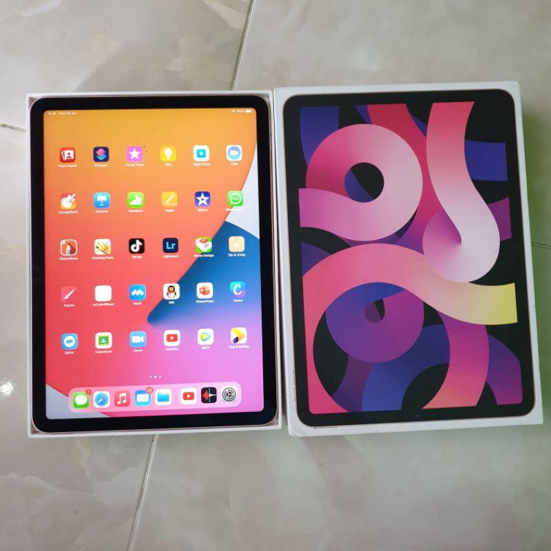 IPAD AIR 4 64GB WIFI FULSET MULUS TERAWAT