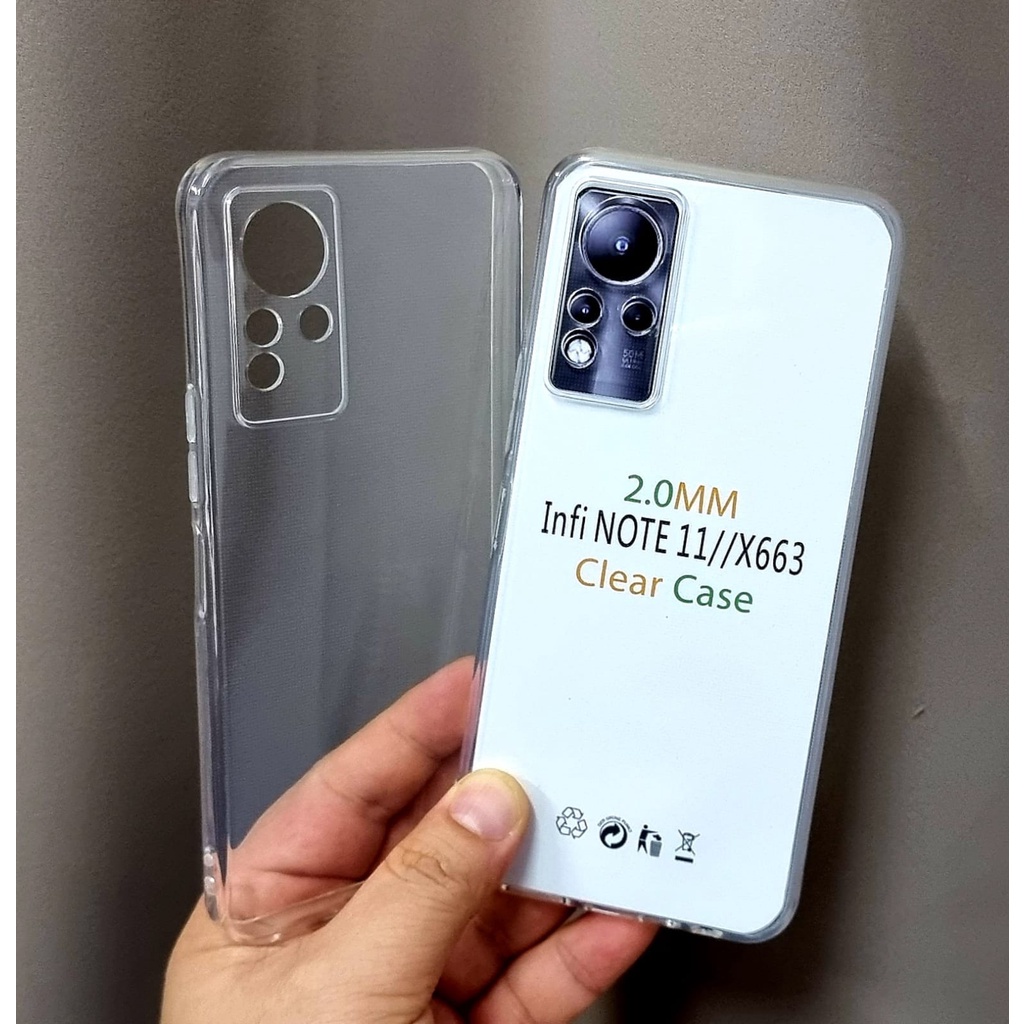 New Softcase HD Clear  INFINIX HOT 11/ Hot 11S NFC/ Hot 11 Play/ Hot 10/ Hot 10s/ Hot 10 Play/ Hot 9/ Hot 9 Play/Hot 8 Soft Case TPU Bening Glossy SD-4K-FHD/Silikon-Silicon-Silicone/Fuze/Airbag Anti Fall Slam Tebal-Thick 2022