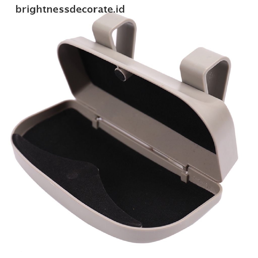 [Birth] Tempat Kacamata Magnetic Car Sun Visor Glasses Case Organizer Kotak Penyimpanan [ID]