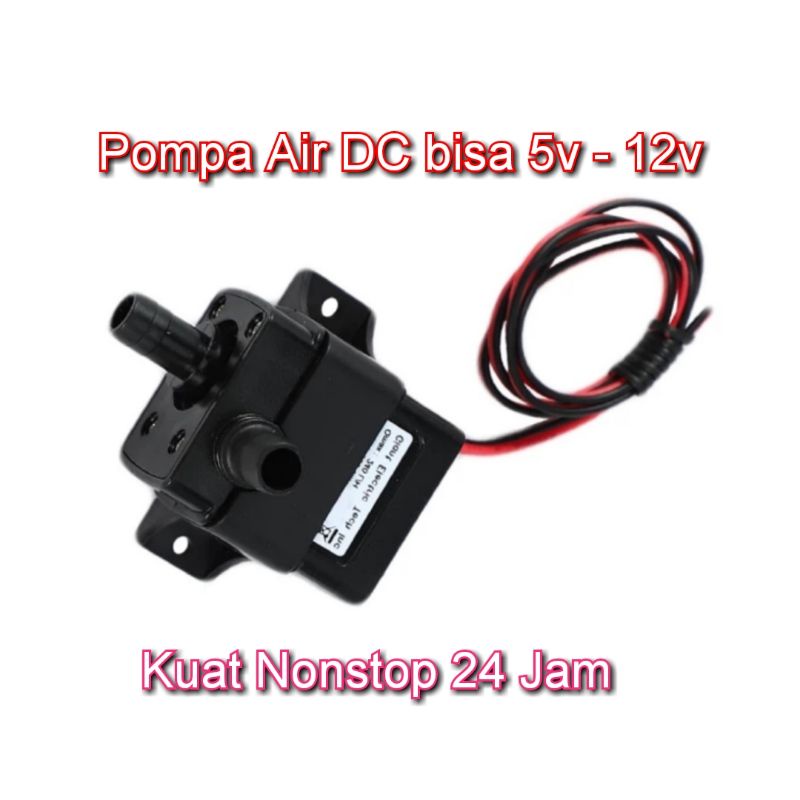 dinamo pompa air dc solar cell hidroponik aquarium 5v - 12v mini water pump kedap air