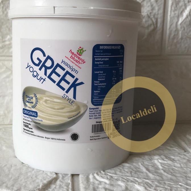 

COD[FG2]-HEAVENLY BLUSH GREEK PLAIN YOGHURT/ GREEK PLAIN YOGURT/ GREEK YOGHURT ORIGINAL 1 KG