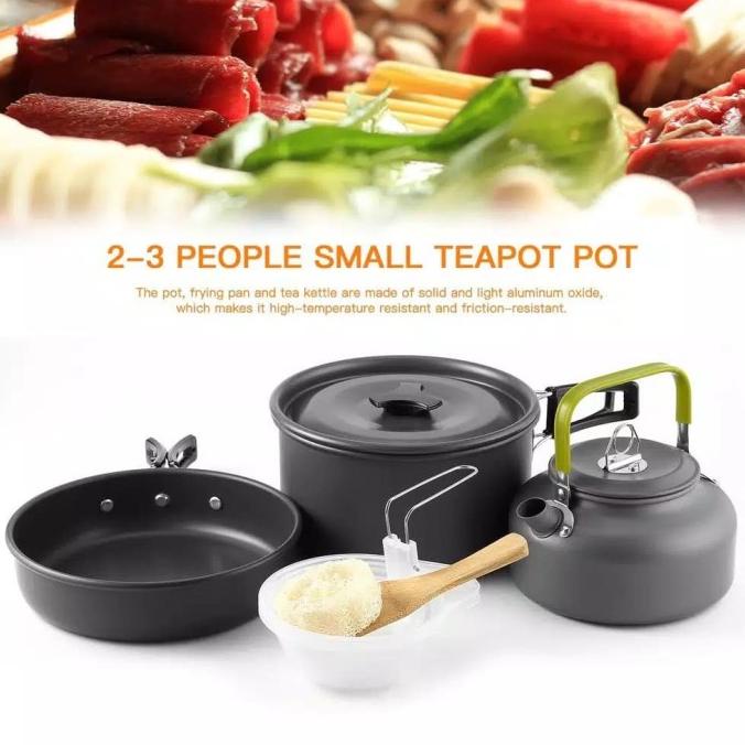 DS308 Nesting outdoor dengan teko portable - DS-308 Nesting Misting