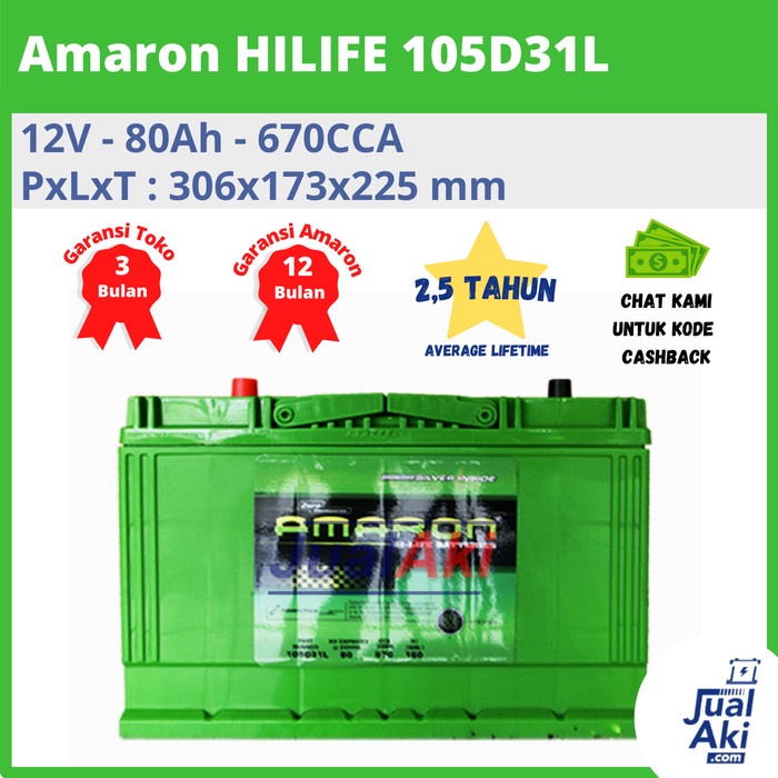 Amaron 105D31L