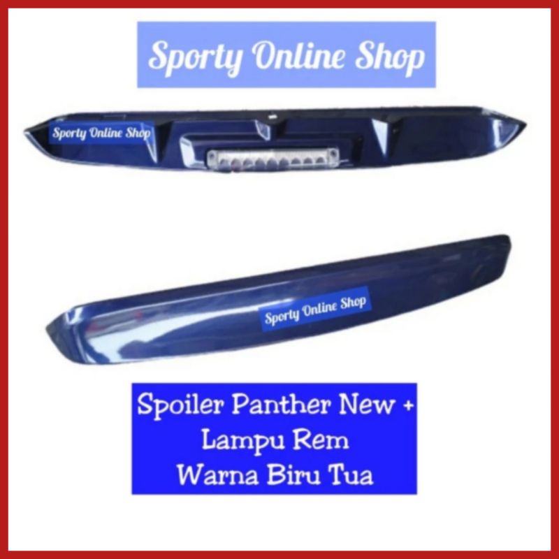 Spoiler Sayap Mobil Panther New 2000-2021 + Lampu Rem