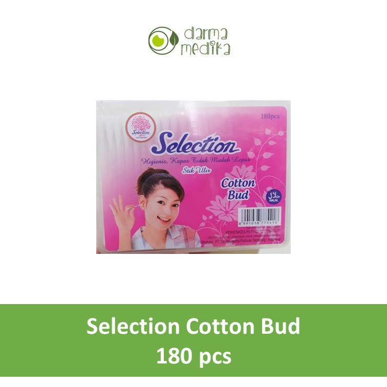 Selection Cotton Bud isi 180pcs 180 pcs MURAH