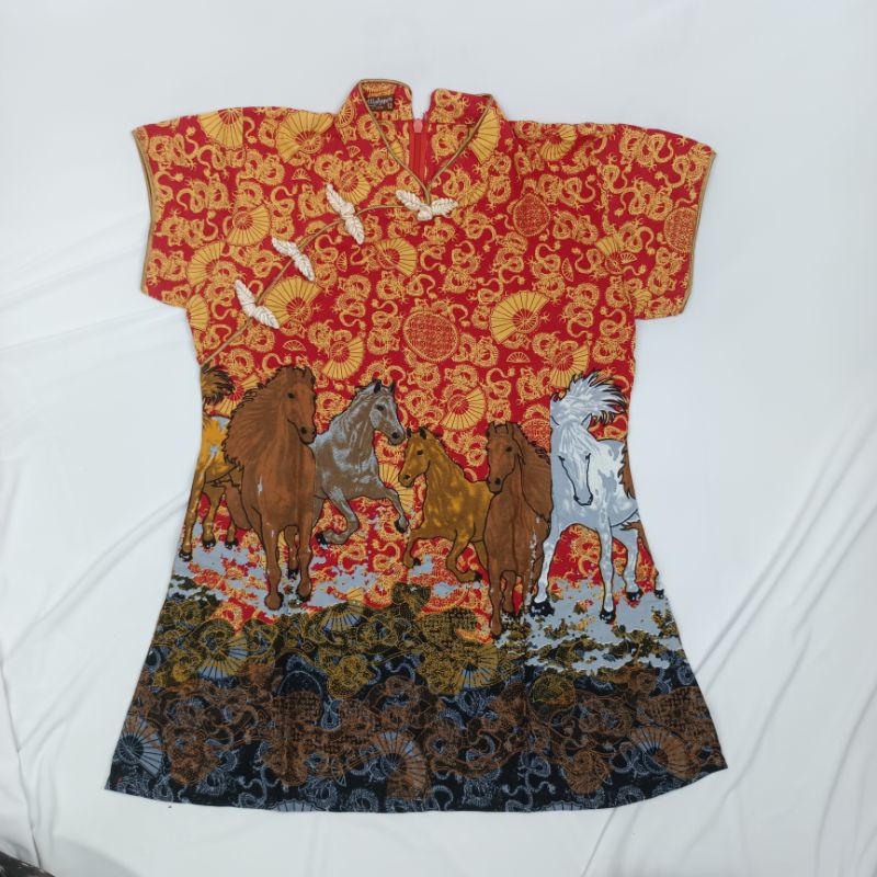 READY baju anak cheongsam batik KRISNA WAHYU second