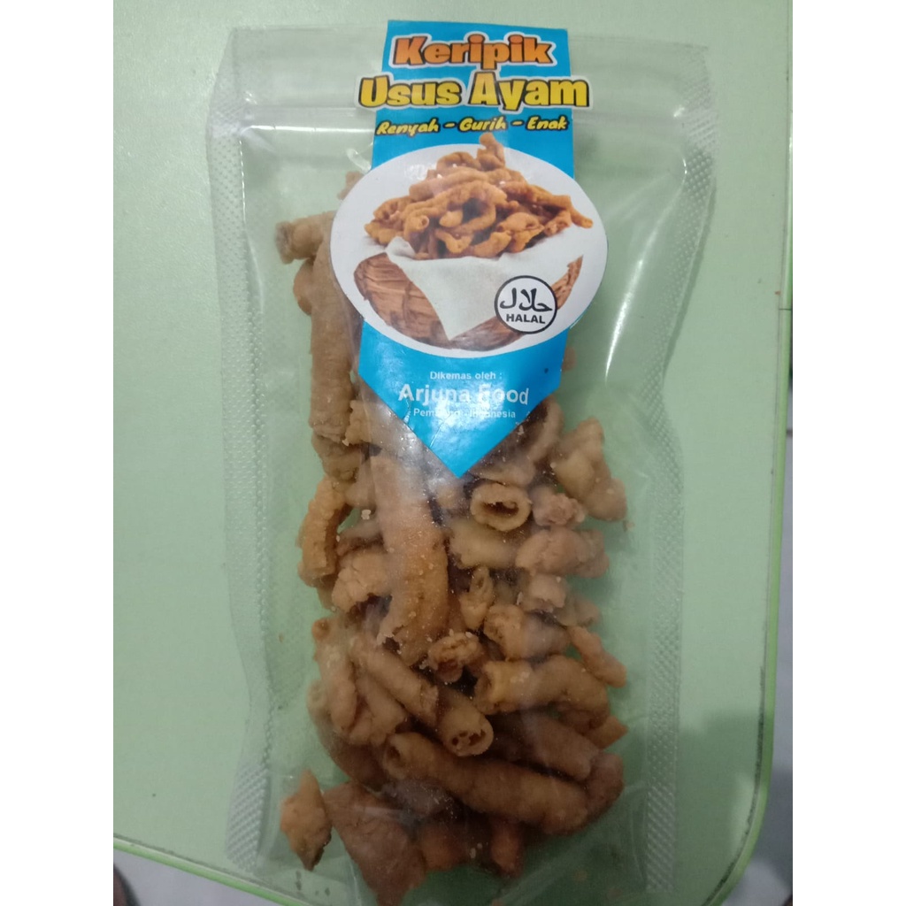 

Keripik Usus Ayam Original - Pedas Daun Jeruk
