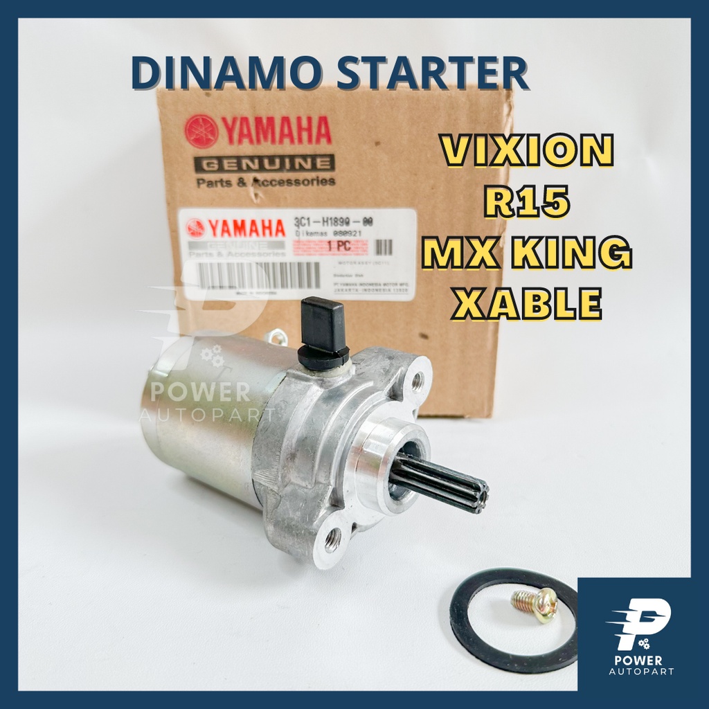 DINAMO STATER YAMAHA VIXION, R15, MX KING, XABLE - 3C1