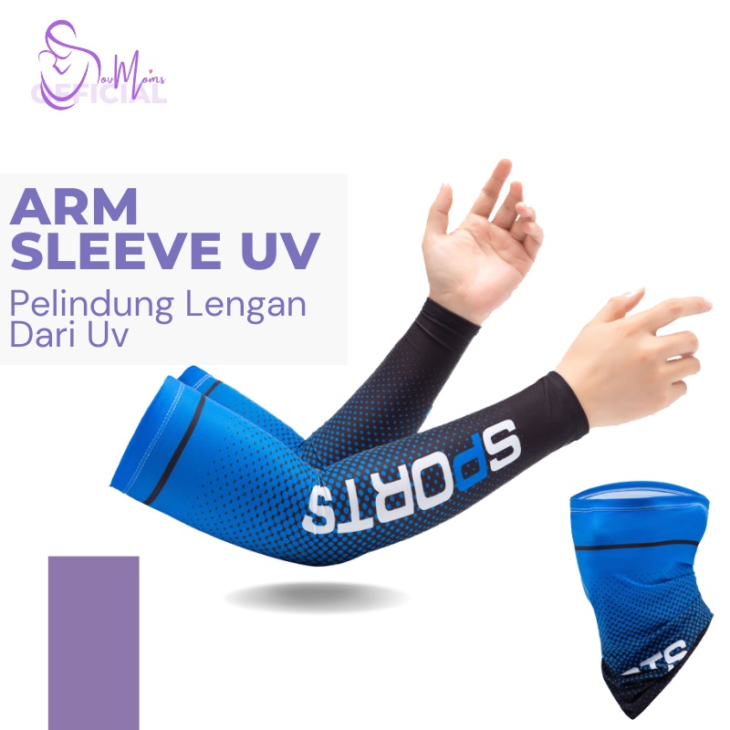 Deker Dekker Decker Tangan Manset Mangset Sarung Lengan Siku Tangan Panjang Aksesoris Olahraga Sport Perlengkapan Latihan Kiper Futsal Sepak Bola Badminton Voly Voli Lari Pria Wanita Cewek Cowok Sepeda Panjang Jumbo Premium Tebal Arm UV Protection Sleeve