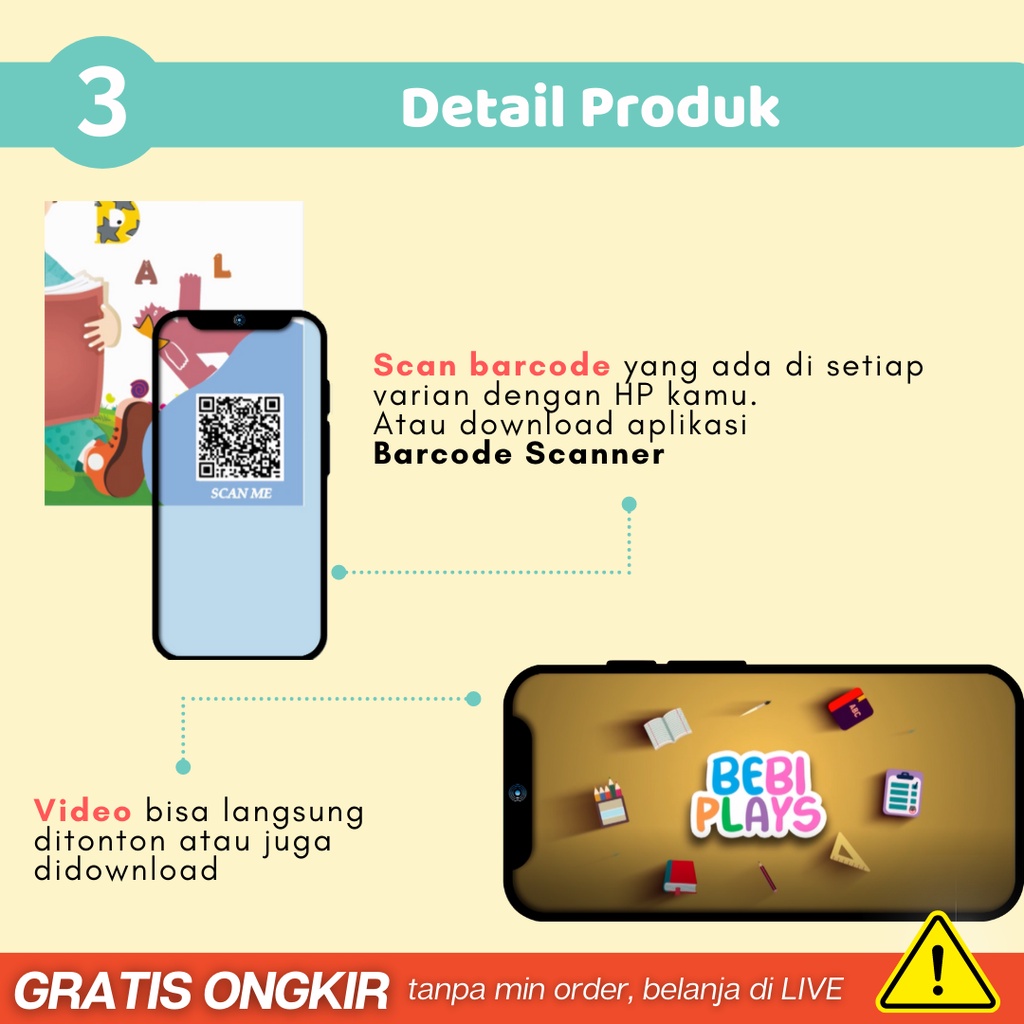 N1 Flash Card Mainan Anak Bayi Edukasi Anak Bayi 1 2 3 5 Tahun Flashcard Edukasi Anak Hijaiyah Aramomkids