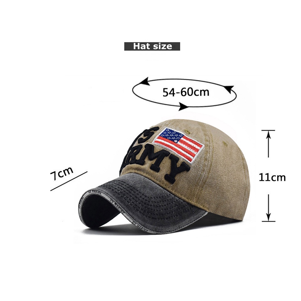 1001 IMPORT TOPI BASEBALL US ARMY