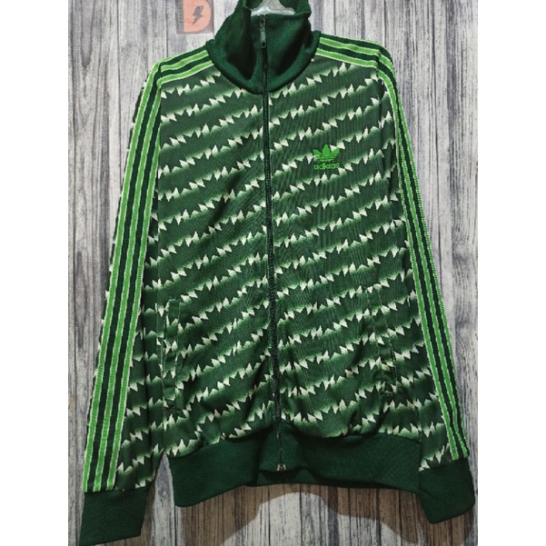 Tracktop adidas manchester united sharp green vintage retro rare 1990 / 1992