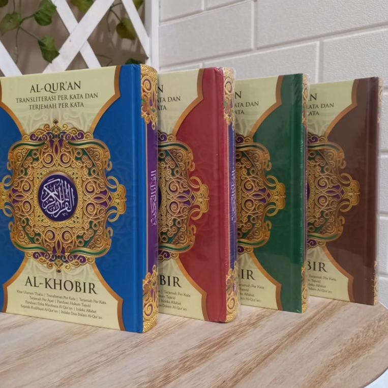{AW.21Ja23ᵀ} BISA COD GARANSI 3 Hari Q126 Al Quran 30 Juz Al Khobir Terjemah Per Kata Latin Waqaf A5