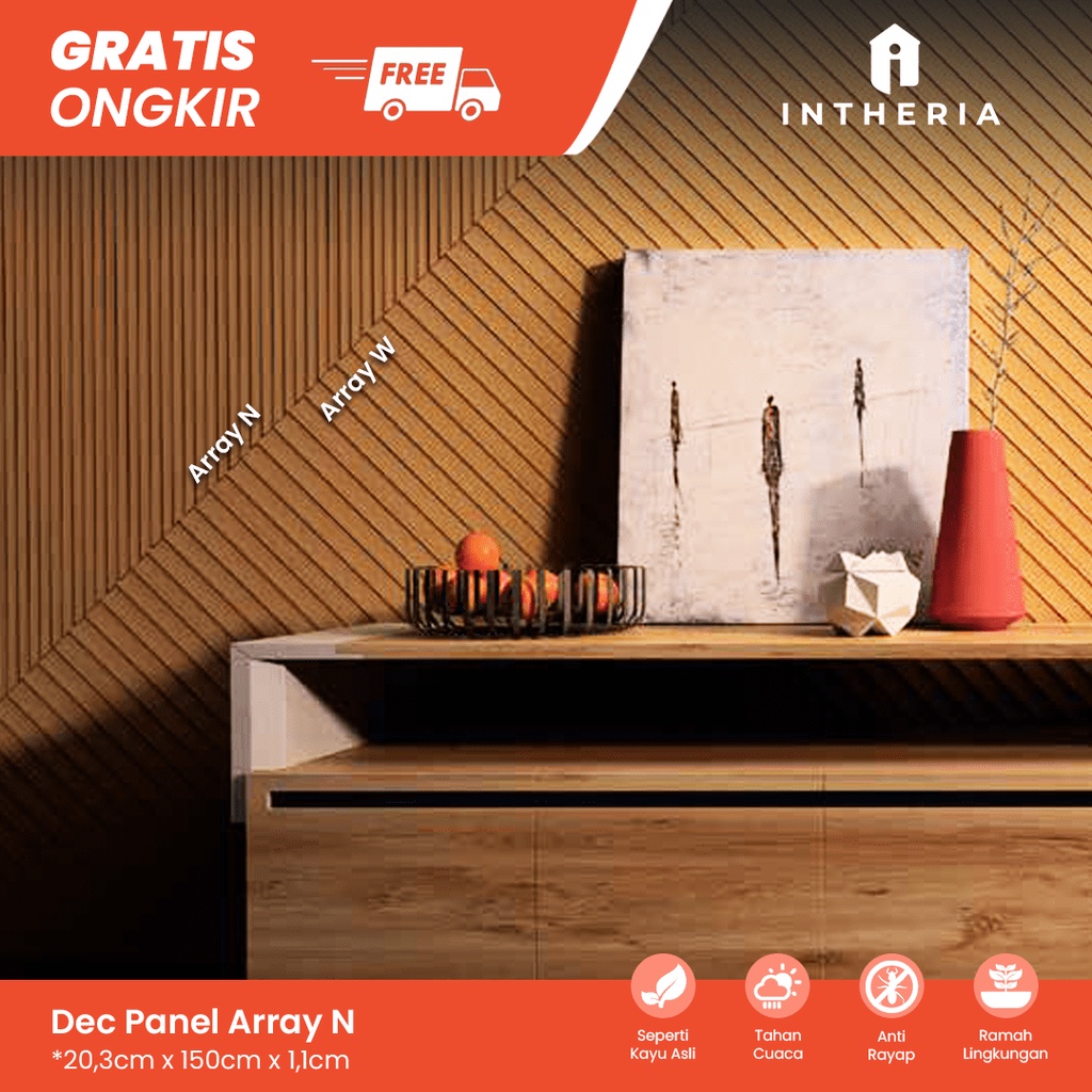 Conwood Decorative Panel Array - N / Seindah Dinding Kayu