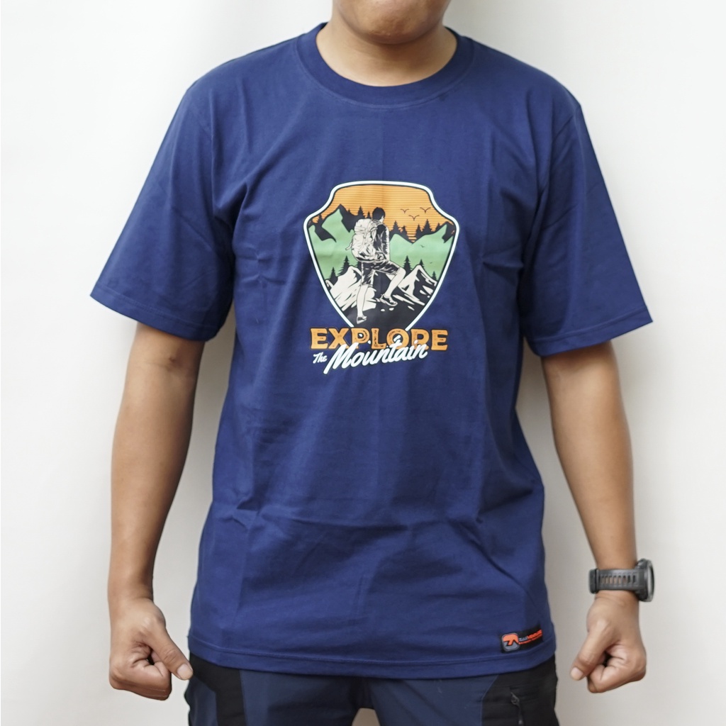 kaos tshirt tema adventure hiking zarventure 1010